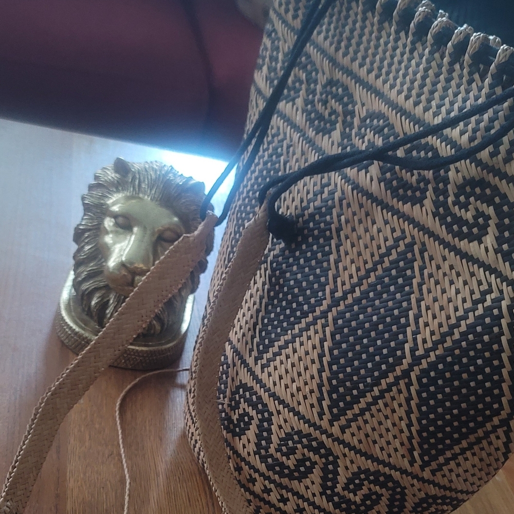 Ajat Tribal Drawstring Backpack - image 3